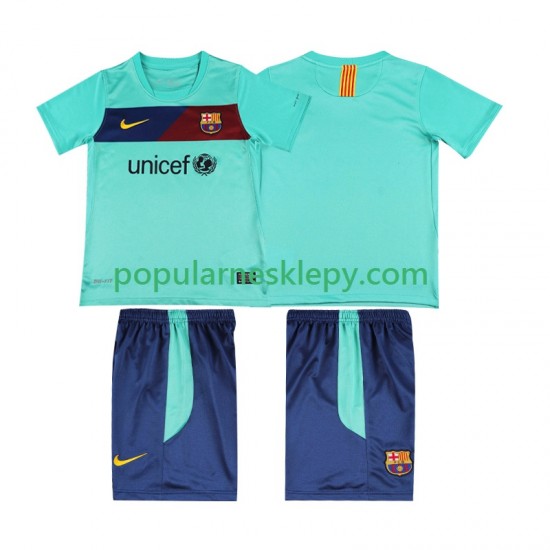 Koszulka Krótka dla Dzieci FC Barcelona Drugi strój Retro 2010 2011
