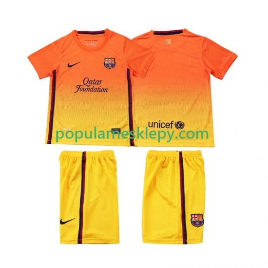 Koszulka Krótka dla Dzieci FC Barcelona Drugi strój Retro 2012 2013
