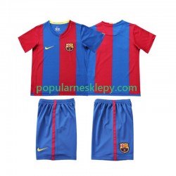 Koszulka Krótka dla Dzieci FC Barcelona Pierwszy strój Retro 2006 2007