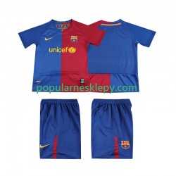 Koszulka Krótka dla Dzieci FC Barcelona Pierwszy strój Retro 2008 2009
