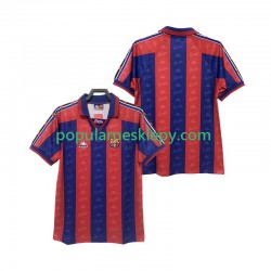 Koszulka Krótka Męska FC Barcelona Pierwszy strój Retro 1996 1997