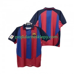 Koszulka Krótka Męska FC Barcelona Pierwszy strój Retro 2003 2004