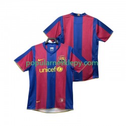 Koszulka Krótka Męska FC Barcelona Pierwszy strój Retro 2007 2008