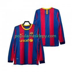 Koszulka Długi Męska FC Barcelona Pierwszy strój Retro 2010 2011