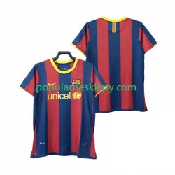 Koszulka Krótka Męska FC Barcelona Pierwszy strój Retro 2010 2011