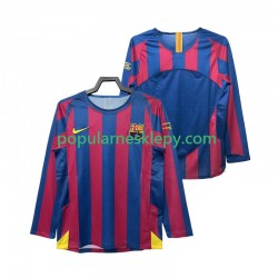Koszulka Długi Męska FC Barcelona Pierwszy strój Retro Champions League 2005 2006