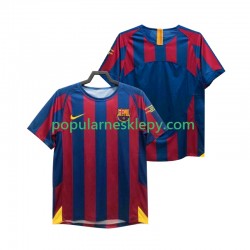 Koszulka Krótka Męska FC Barcelona Pierwszy strój Retro Champions League 2005 2006
