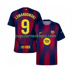 Koszulka Krótka Męska FC Barcelona Pierwszy strój Robert Lewandowski 9 2025-2026