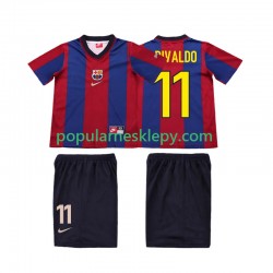 Koszulka Krótka dla Dzieci FC Barcelona Pierwszy strój Ronaldo 11 Retro 1998 1999