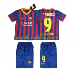 Koszulka Krótka dla Dzieci FC Barcelona Pierwszy strój SUARZE 9 Retro 2013 2014
