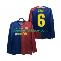 Koszulka Długi Męska FC Barcelona Pierwszy strój XAVI 6 Retro Champions League 2008 2009