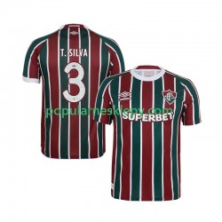 Koszulka Krótka Męska Fluminense Pierwszy strój Thiago Silva 3 2025-2026