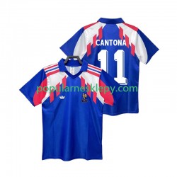 Koszulka Krótka Męska Reprezentacji Francji Pierwszy strój CANTONA 11 Retro 1990