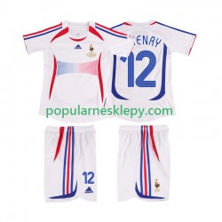Koszulka Krótka dla Dzieci Reprezentacji Francji Drugi strój Henry 12 Retro 2006