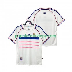 Koszulka Krótka Męska Reprezentacji Francji Drugi strój Retro 1998