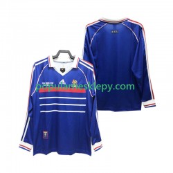 Koszulka Długi Męska Reprezentacji Francji Pierwszy strój Retro 1998