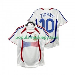 Koszulka Krótka Męska Reprezentacji Francji Drugi strój ZIDANE 10 Retro 2006