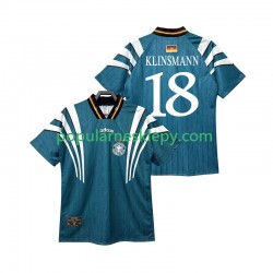 Koszulka Krótka Męska Reprezentacji Niemiec Drugi strój KLINSMANN 18 Retro 1996