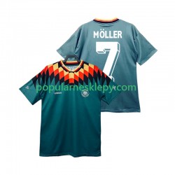 Koszulka Krótka Męska Reprezentacji Niemiec Drugi strój MOLLER 7 Retro 1994