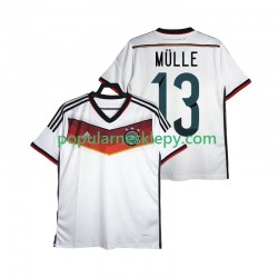 Koszulka Krótka Męska Reprezentacji Niemiec Pierwszy strój Retro MULLER 13 2014