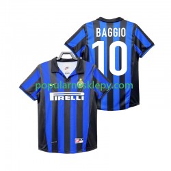 Koszulka Krótka Męska Inter Mediolan Pierwszy strój BAGGIO 10 Retro 1998 1999