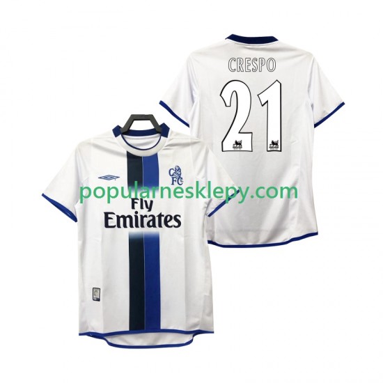 Koszulka Krótka Męska Inter Mediolan Drugi strój CRESPO 21 Retro 2003 2004