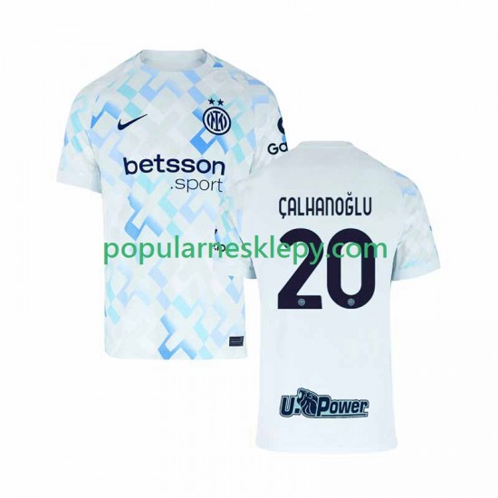 Koszulka Krótka Męska Inter Mediolan Drugi strój Hakan Calhanoglu 20 2025-2026