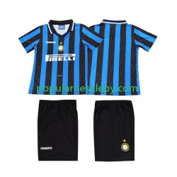 Koszulka Krótka dla Dzieci Inter Mediolan Pierwszy strój Retro 1997 1998