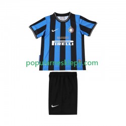 Koszulka Krótka dla Dzieci Inter Mediolan Pierwszy strój Retro 2009 2010