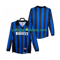 Koszulka Długi Męska Inter Mediolan Pierwszy strój Retro 1998 1999