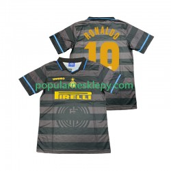 Koszulka Krótka Męska Inter Mediolan Trzeci strój Ronaldo 10 Retro 1997 1998