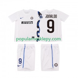 Koszulka Krótka dla Dzieci Inter Mediolan Drugi strój Ronaldo 9 Retro 2010 2011