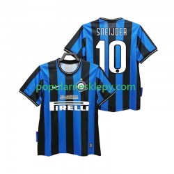 Koszulka Krótka Męska Inter Mediolan Pierwszy strój SNEIJDER 10 Retro 2009 2010
