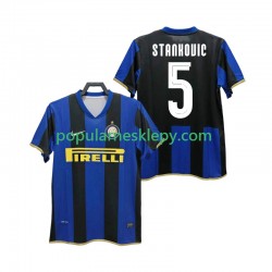 Koszulka Krótka Męska Inter Mediolan Pierwszy strój STANKOVIC 5 Retro Champions League 2008 2009