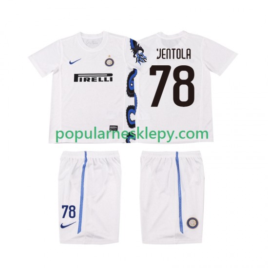 Koszulka Krótka dla Dzieci Inter Mediolan Drugi strój VENTOLA 78 Retro 2010 2011