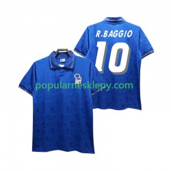 Koszulka Krótka Męska Reprezentacji Włoch Pierwszy strój Roberto Baggio 10 Retro 1994