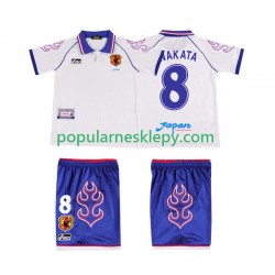 Koszulka Krótka dla Dzieci Reprezentacji Japonii Drugi strój NAKATA 8 Retro 1998