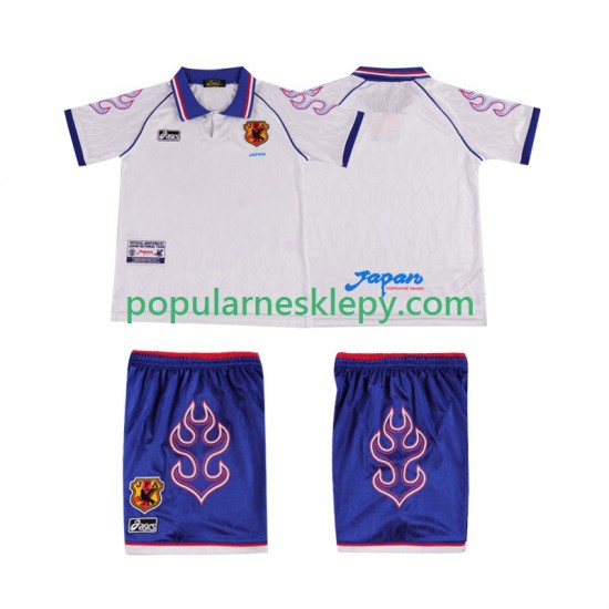 Koszulka Krótka dla Dzieci Reprezentacji Japonii Drugi strój Retro 1998