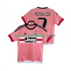 Koszulka Krótka Męska Juventus Drugi strój Cristiano Ronaldo 7 Retro 2016 2017