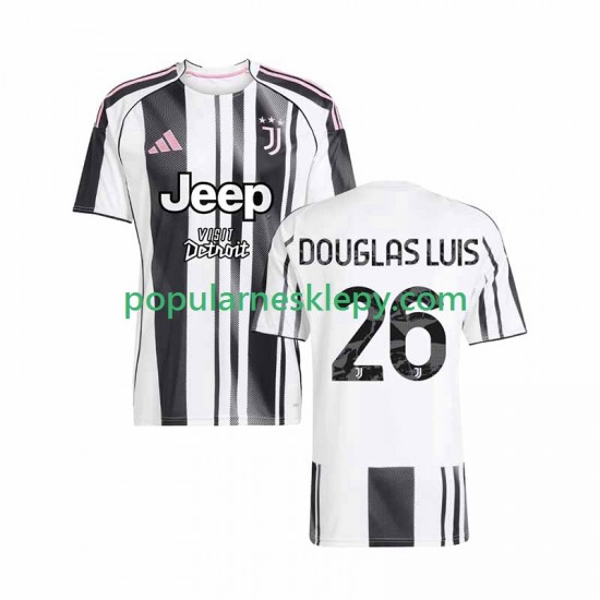 Koszulka Krótka Męska Juventus Pierwszy strój Douglas Luiz 26 2025-2026