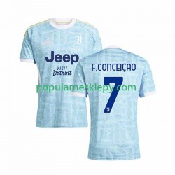 Koszulka Krótka Męska Juventus Drugi strój Francisco Conceicao 7 2025-2026