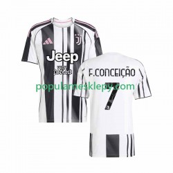 Koszulka Krótka Męska Juventus Pierwszy strój Francisco Conceicao 7 2025-2026