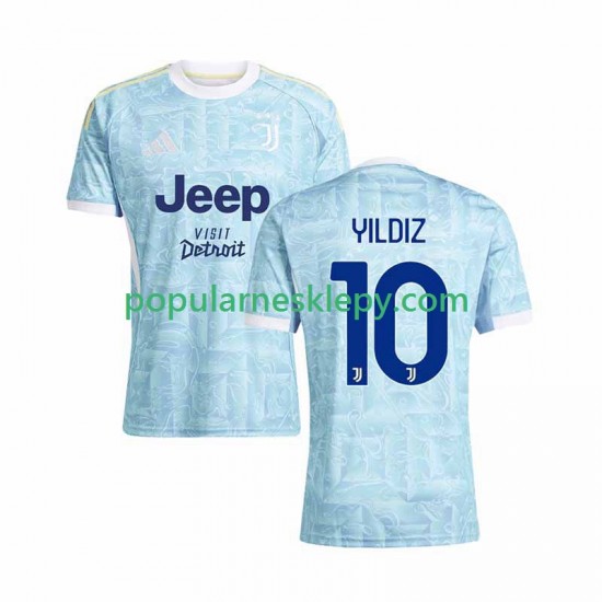 Koszulka Krótka Męska Juventus Drugi strój Kenan Yildiz 10 2025-2026