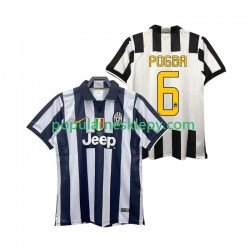 Koszulka Krótka Męska Juventus Pierwszy strój Pogba 6 Retro 2014 2015