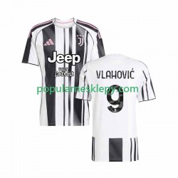 Koszulka Krótka Męska Juventus Pierwszy strój Vlahovic 9 2025-2026