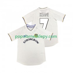 Koszulka Krótka Męska Leeds United Pierwszy strój KEANE 7 Retro 2000 2001