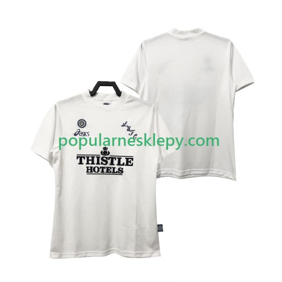 Koszulka Krótka Męska Leeds United Pierwszy strój Retro 1995 1996