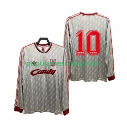 Koszulka Długi Męska Liverpool Drugi strój 10 Retro 1989 1991