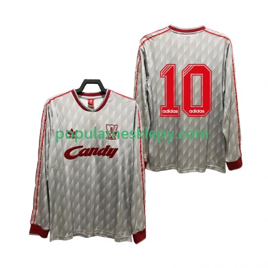 Koszulka Długi Męska Liverpool Drugi strój 10 Retro 1989 1991