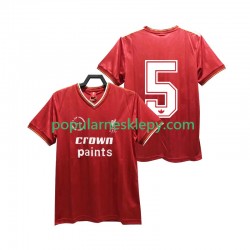Koszulka Krótka Męska Liverpool Pierwszy strój 5 Retro 1985 1986